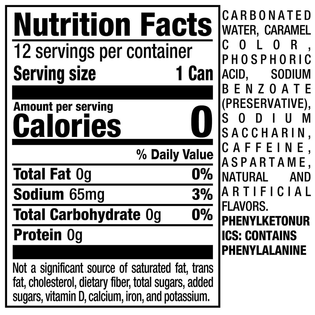 Diet Dr Pepper Soda 12oz Cans, 18 Pack T864