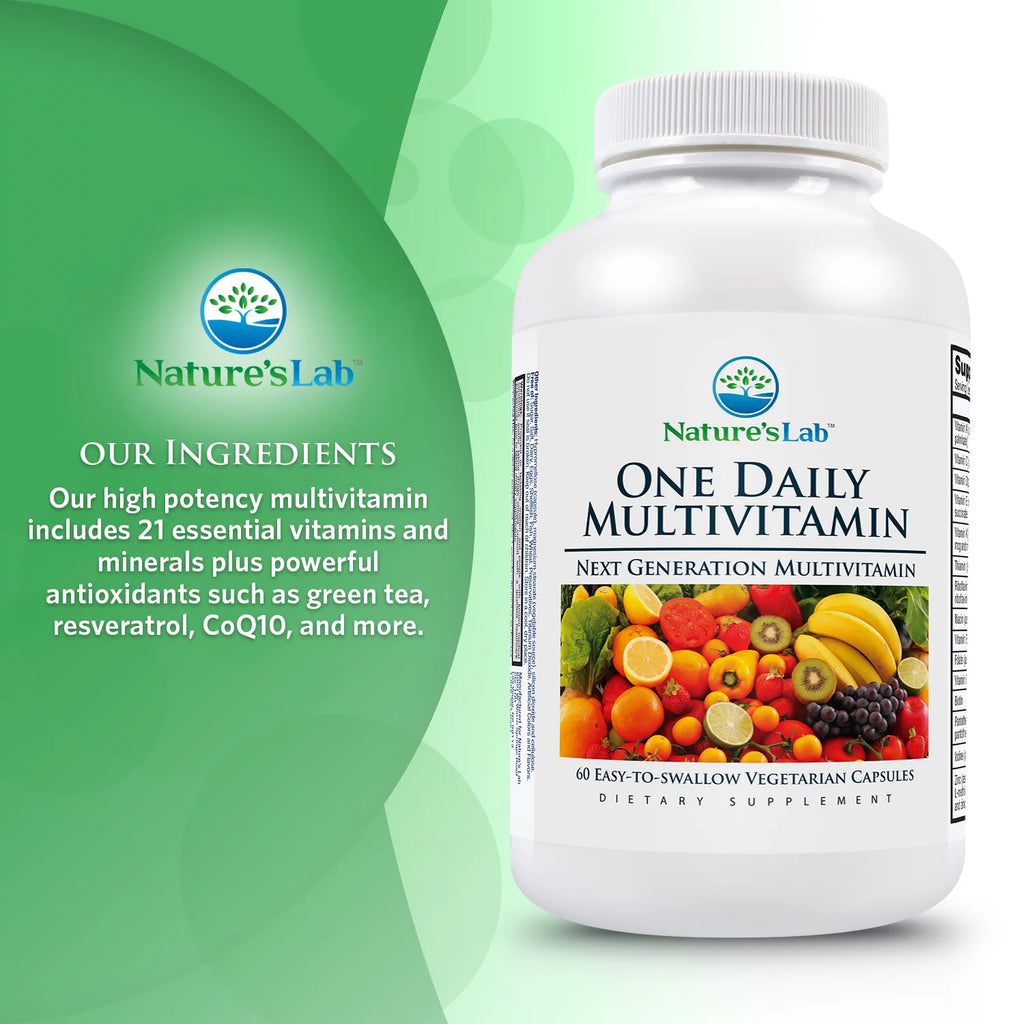 Nature's Lab One Daily Multivitamin - 60 Capsules M99332