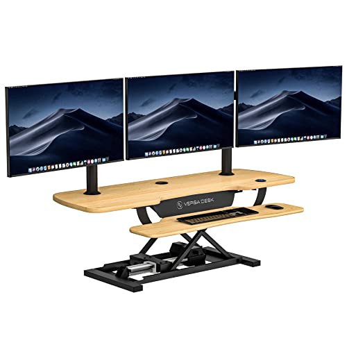 VERSADESK PowerPro™ 36 Inch Electric Standing Desk Converter, Black H627