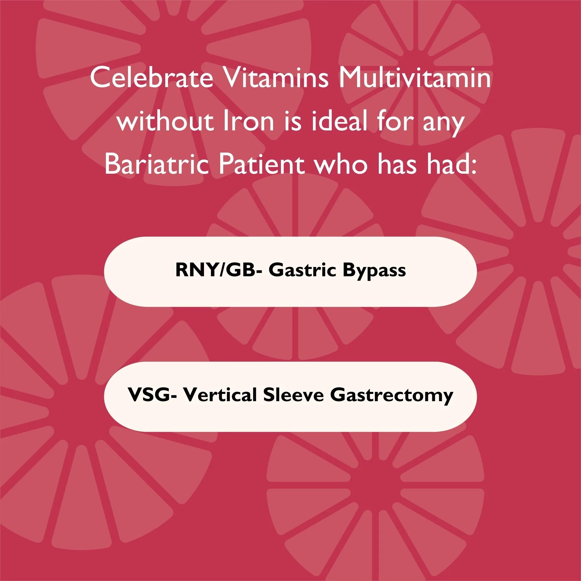 Celebrate Vitamins Bariatric Multivitamin without Iron Capsules, 90 Count Z117424
