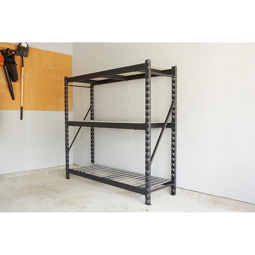 Ironton 4-Tier Industrial Steel Shelving Unit, 8000-Lb Capacity B81608