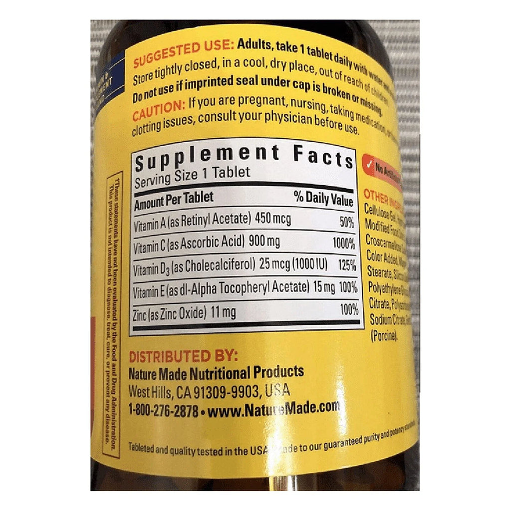 Nature Made Super C Immune Complex Tablets, 200 ct O640351