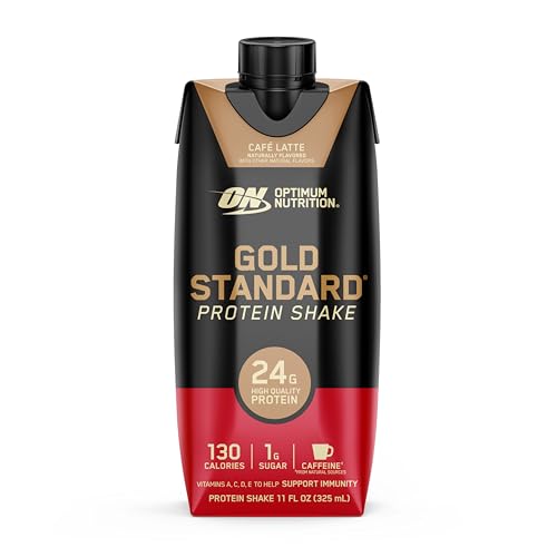 Optimum Nutrition Gold Standard Protein Shake, Chocolate, 11 Fl Oz, 12 Count P897