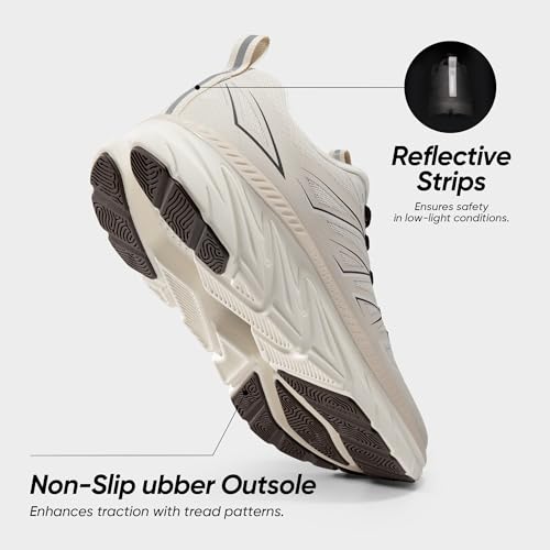 NORTIV 8 Women's Walking Shoes Breathable Non Slip Athletic Sneakers F909