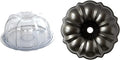 Nordic Ware Cake Keeper and Pro Cast Original Bundt Pan Bundle