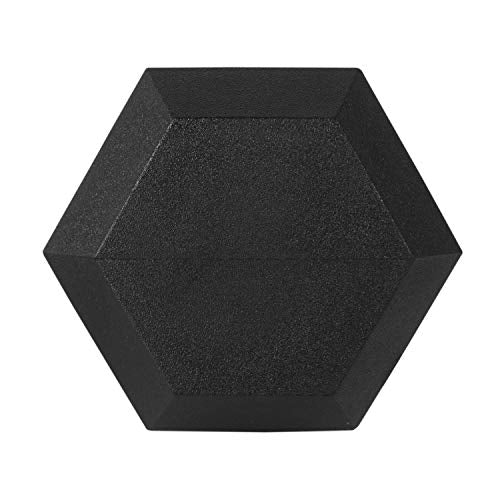 Signature Fitness Rubber Encased Hex Dumbbell P19113