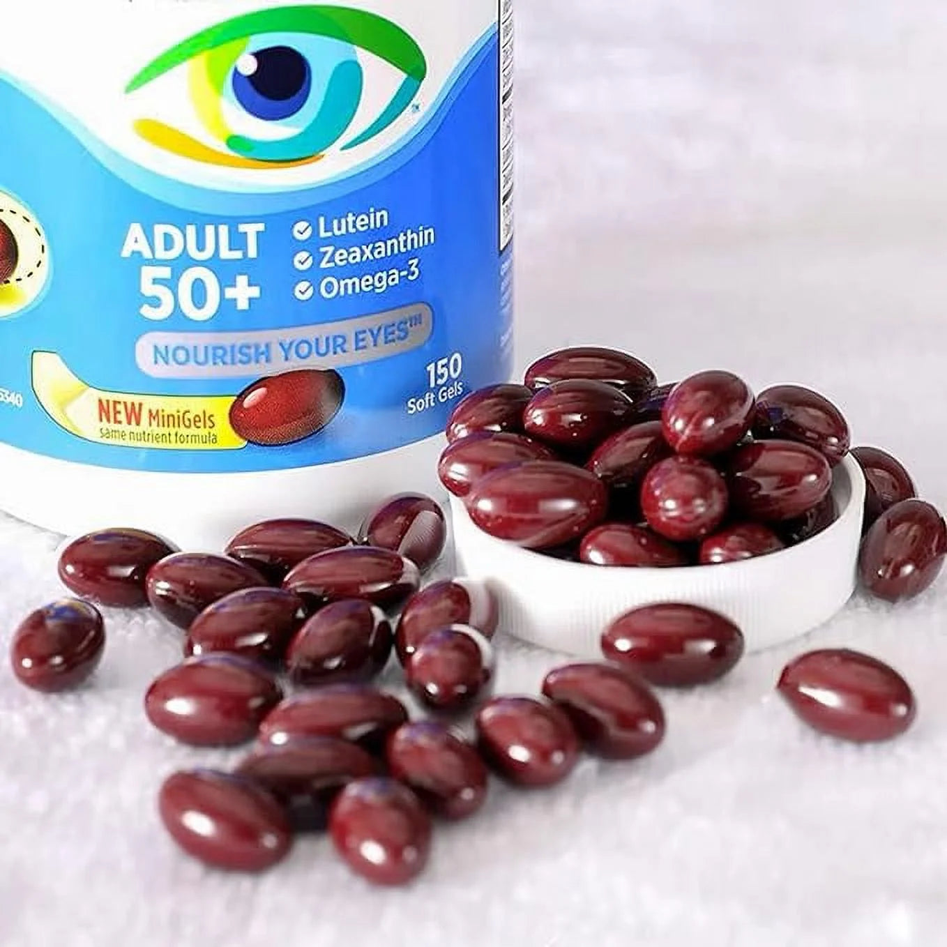 O-Cuvite Adult 50+ Eye Vitamin & Mineral Supplement, 150 Softgels Z157