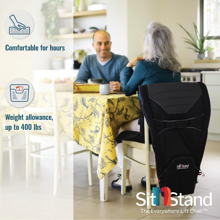 Compact Portable Smart Rising Seat for Seniors - 400lb Capacity U116