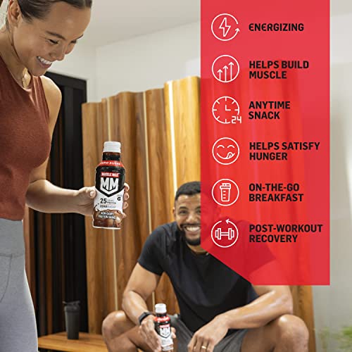 Muscle Milk Genuine Protein Shake, Vanilla Creme, 11.16 Fl Oz, 12 Pack N1974