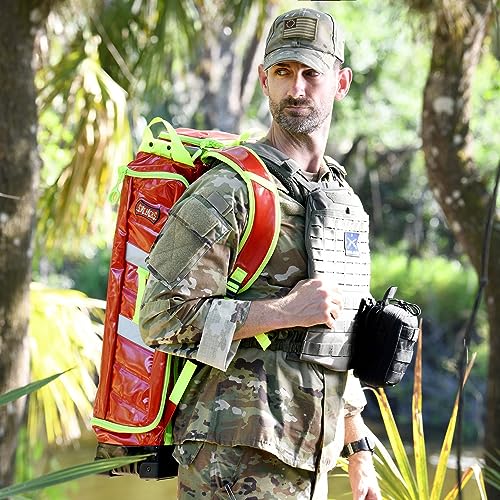 Statpacks G3+ Responder Large Capacity ALS BLS Medic Backpack, Modular System, Blue Z900