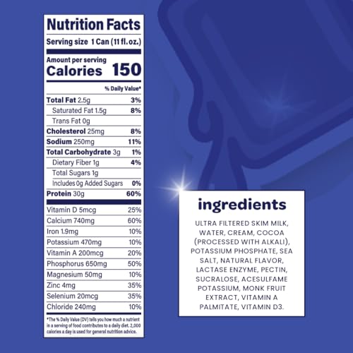 Nurri Ultra Filtered Milk Shake Vanilla, 11 fl oz, 12 Cans P71053