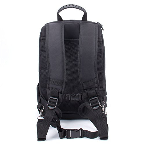 USA Gear DSLR Camera Backpack Case 15.6 inch Laptop Compartment Green L3340