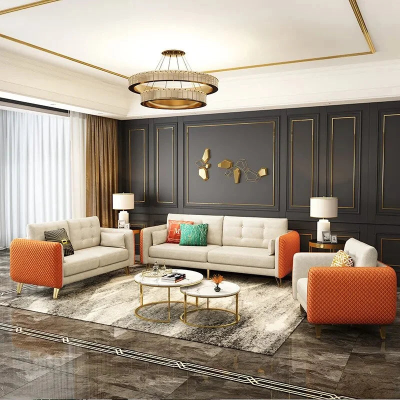 Fabric Sofa for Small Apartment Living Room B4709