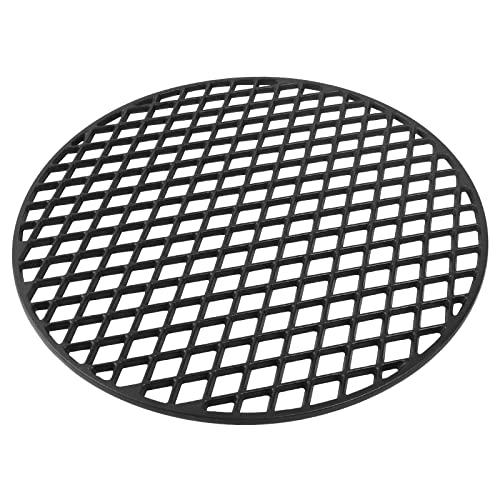 Cast Iron Cooking Grate,Grill Grate for 22 1/2 Inch Weber Kettle Grill,Grid Grates Replacement fit Weber 22 Performer Bar-B-Kettle,Master-Touch and One-Touch,Works on Recteq Bullseye and Barrel Grills