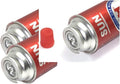 3 Pack Butane Refill Fuel Gas Can Cartridge for Portable Stove Gas Range 8oz