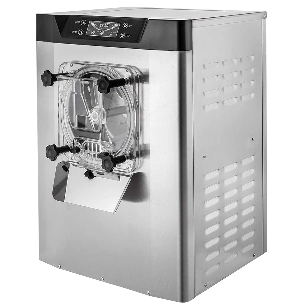 VEVOR Commercial Ice Cream Machine 1400W 20/5.3 Gph Hard Serve Ice Cream Maker with LED Display W835