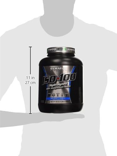 Dymatize ISO100 Whey Protein Powder, Cookies & Cream, 20 Servings E355002
