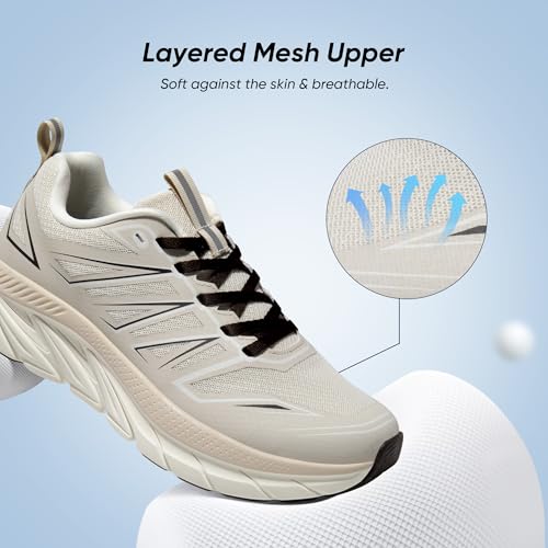 NORTIV 8 Women's Walking Shoes Breathable Non Slip Athletic Sneakers F909