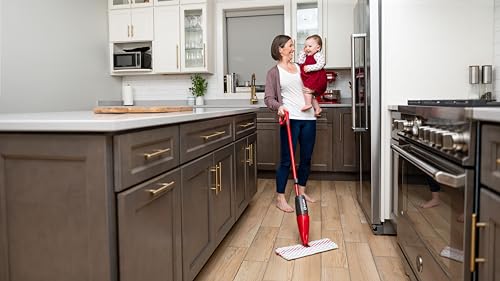 O-Cedar ProMist MAX Spray Mop with 3 Extra Refills, Red R149900