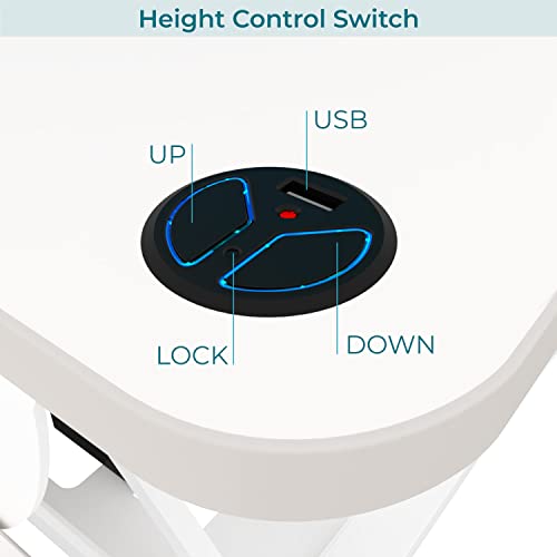 VERSADESK PowerPro™ 36 Inch Electric Standing Desk Converter, Black H627