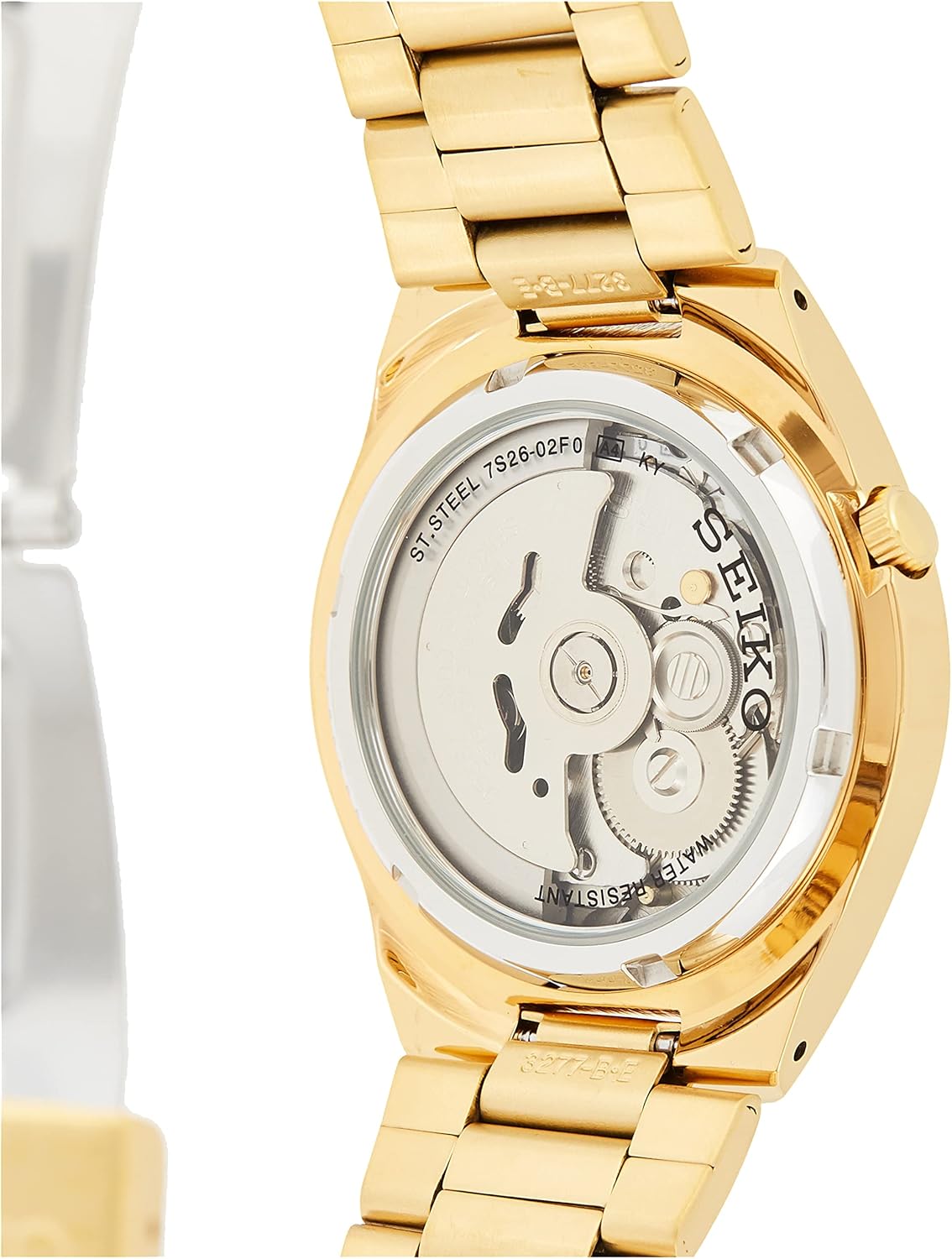 Seiko Men's SNK610 5 Automatic Gold-Tone Stainless Steel Watch V756