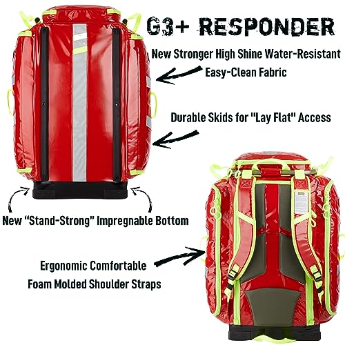 Statpacks G3+ Responder Large Capacity ALS BLS Medic Backpack, Modular System, Blue Z900