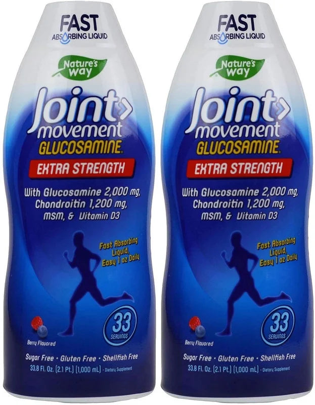 Nature's Way Extra Strength Joint Movement Natural Berry Flavor 33.8 oz - 2 Pack