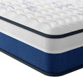 Vesgantti Twin Mattress, 12 Inch Innerspring Hybrid Twin Size Mattress with Memory Foam and Individual Pocket Spring, Mattress in a Box, Medium Firm Feel