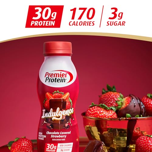 Premier Protein Indulgence Protein Shake, Salted Caramel Truffle, 30g Protein, 11.5 fl oz, Pack of 12 I908221