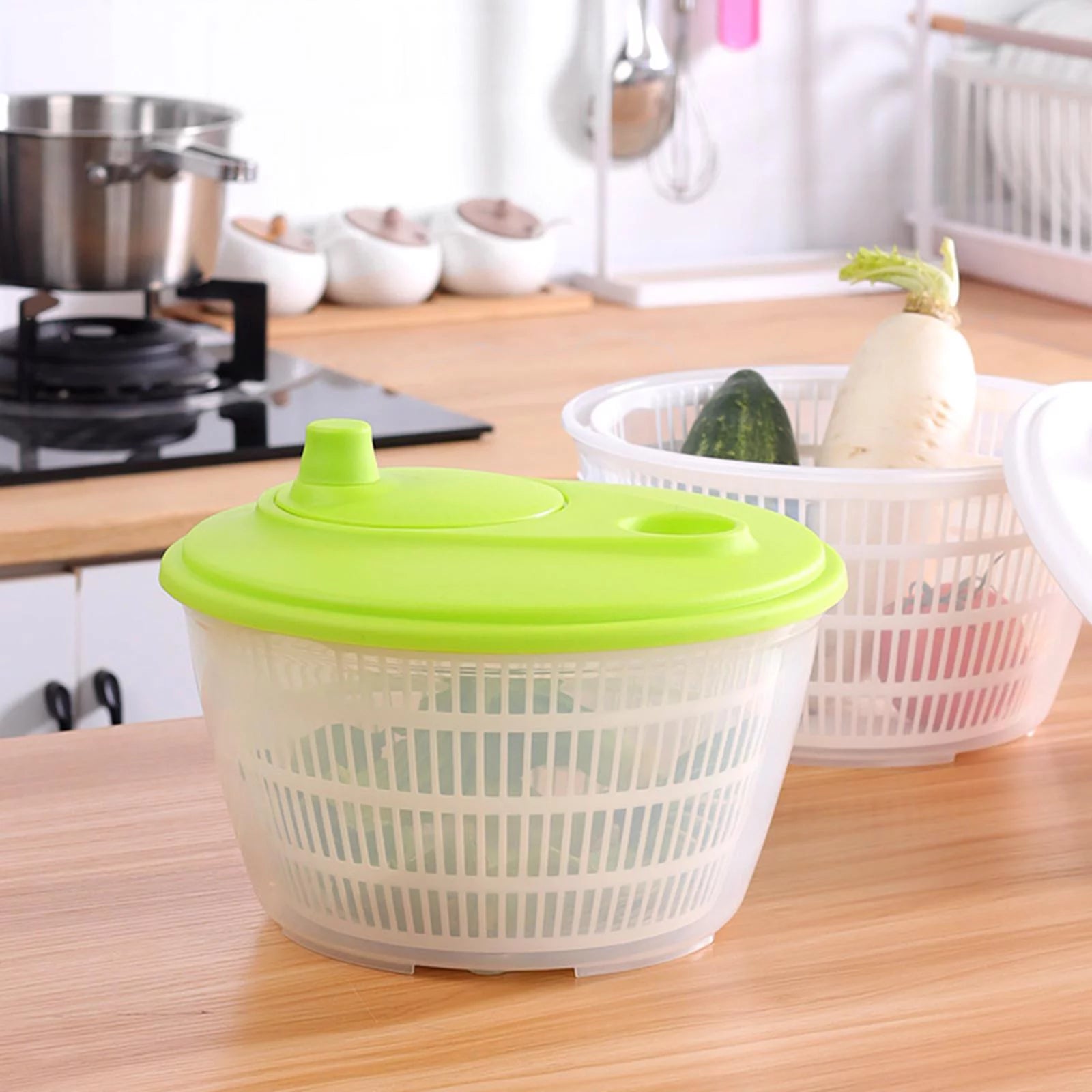 Salad 3L with Bowl Colander Vegetable Washer L750919