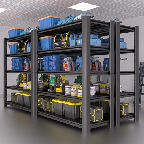 5-Tier Garage Shelving Heavy Duty Metal Storage Rack, 3000 LBS Capacity U79190