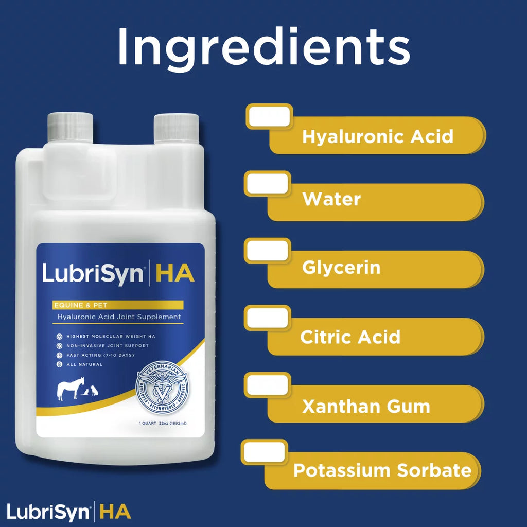 LubriSyn HA Joint Supplement for Equine & Pet, 32 oz J452840