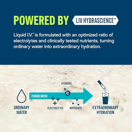 Liquid I.V. Hydration Multiplier Lemon Lime Electrolyte Powder Drink Mix, 16 Servings K2401