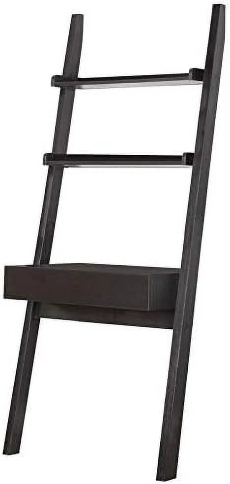 Cappuccino Wall Leaning Ladder Writing Desk H649237