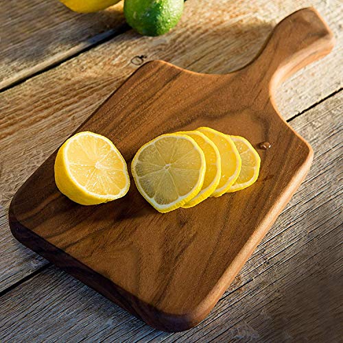 Brazos Home Dark Walnut Wood Cutting Board, 16 x 8 J642691