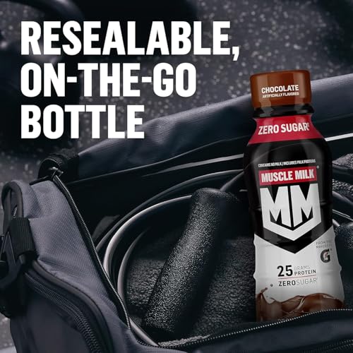 Muscle Milk Genuine Protein Shake, Vanilla Creme, 11.16 Fl Oz, 12 Pack N1974