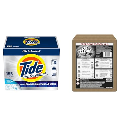 Tide Professional Commercial Powder Laundry Detergent, 155 loads, 197 oz, For Business Use