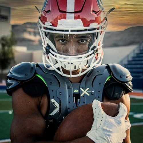 X2 Football Shoulder Pads Lightweight for Adult Men & High School Players T440