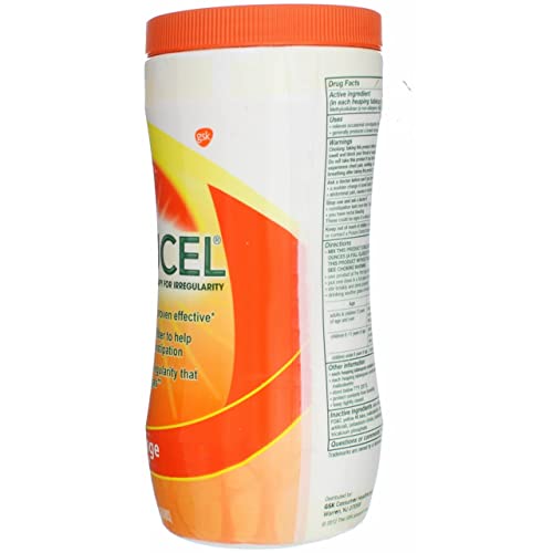 Citrucel Powder Orange Flavor Fiber Therapy, 30 Ounce (Pack of 3) O137