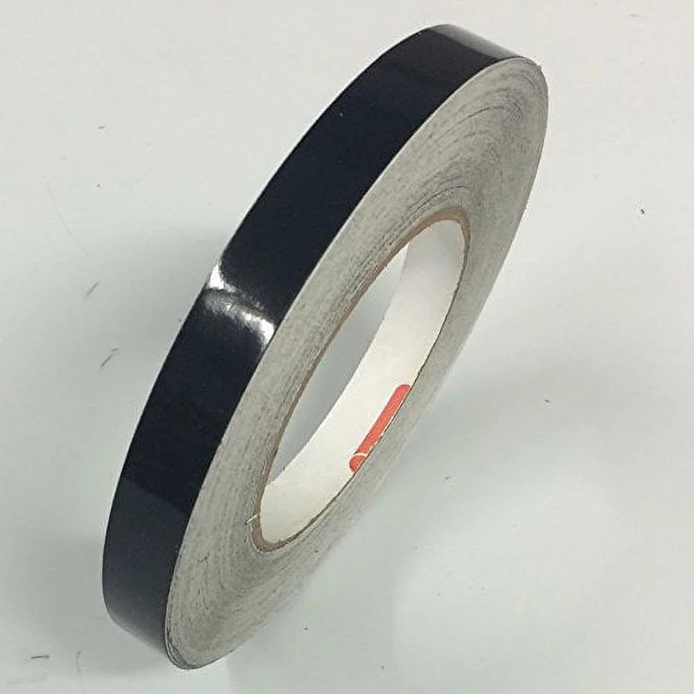 ORACAL Black 651 Vinyl PinStriping, Pinstripes Tape for Autos, Bikes, Boats - Decals, Stickers, Striping, Pinstripes - 1/2"