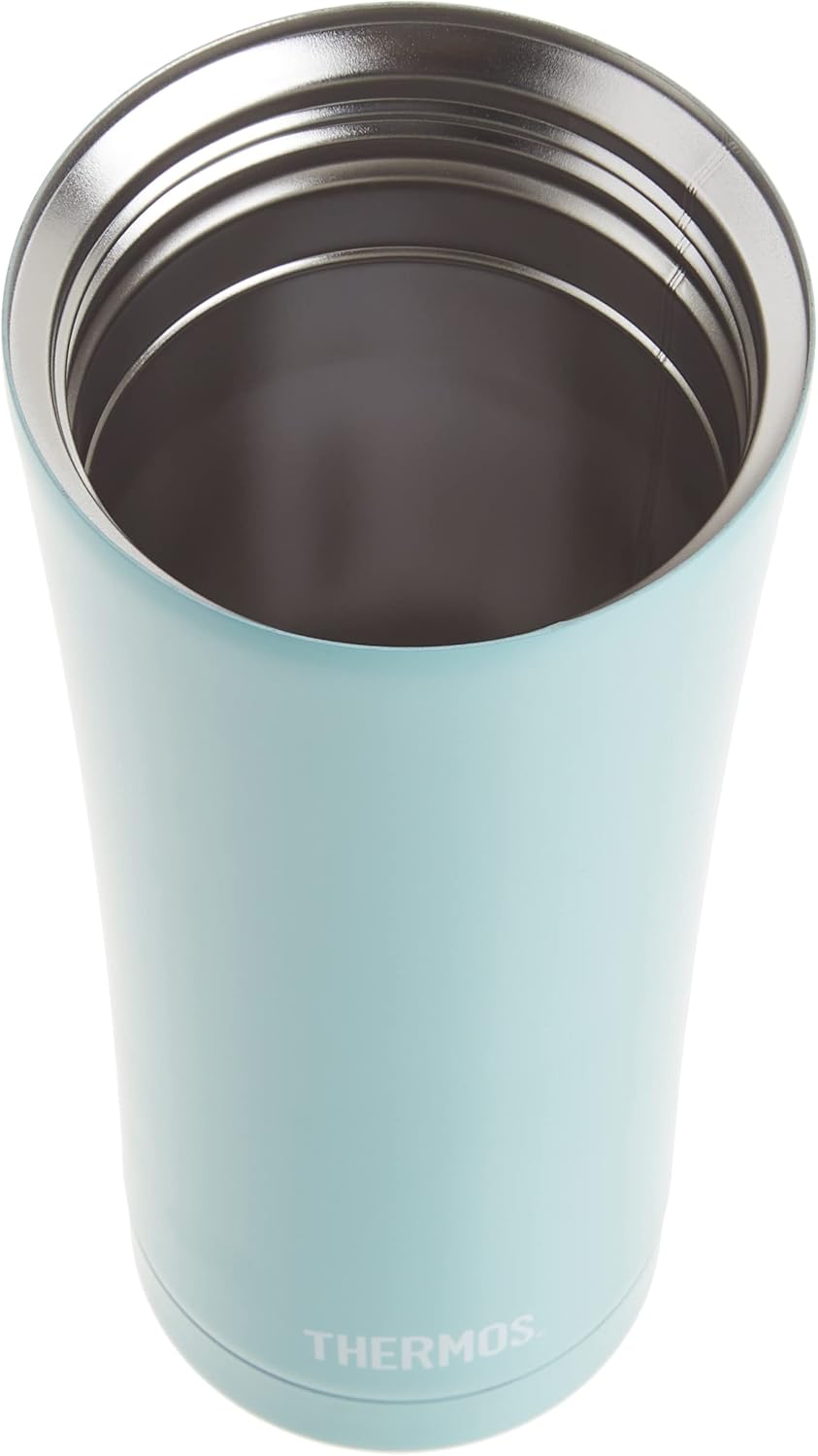 Thermos Sipp Stainless Steel 16oz Travel Tumbler, Matte Turquoise S741