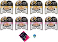 Sheba perfect portions Bistro wet cat food bundle. includes 02 Flavor, (04) Salmon Bistro and (04) Chicken Alfredo. Plus a Booklet and a foam cats toys ball. Pack of 08 Trays