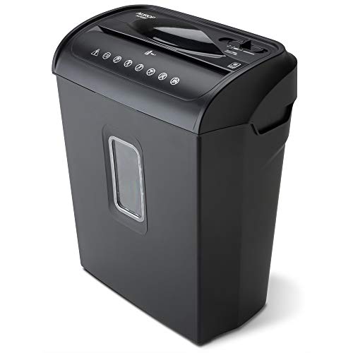 Aurora AU1225MA High-Security 12-Sheet Micro-Cut Paper and CD/Credit Card Shredder/ 5-Gallon Pullout Basket/40 Minutes Run Time