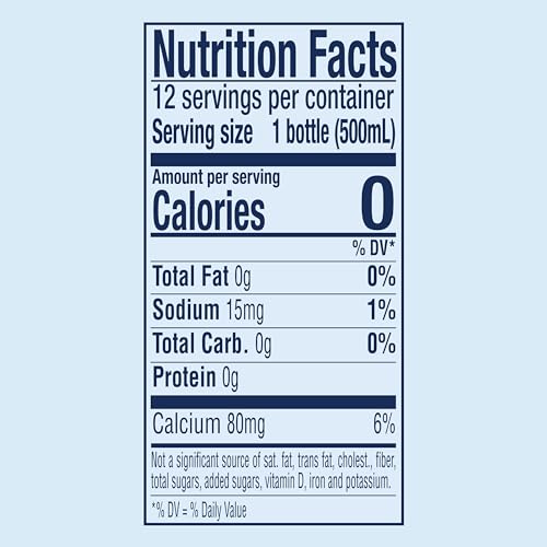 S.Pellegrino Sparkling Natural Mineral Water, 16.9 Fl Oz, Pack of 12 C792508