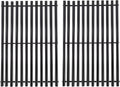DELSbbq 7525 Porcelain Enameled Grill Grates for Weber Spirit 300 Series, Genesis Silver Gold B/C, Spirit 700, Cooking Grids Replacement Parts, 17-1/4 Inches
