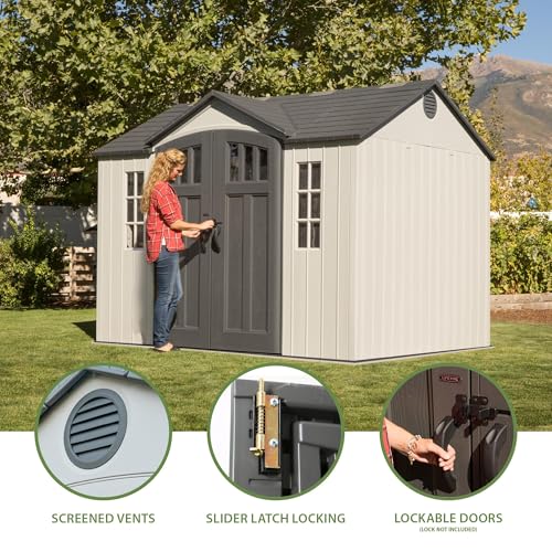 Lifetime 10 x 8 Ft. Outdoor Storage Shed F848