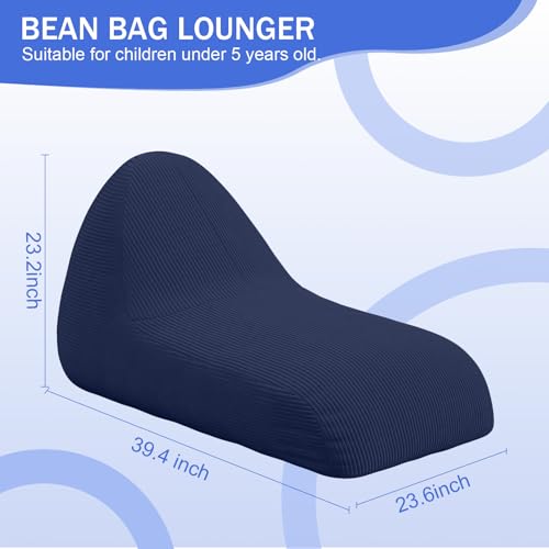 COMAX Unicorn Bean Bag Chair for Kids with Filler, Pink H562644