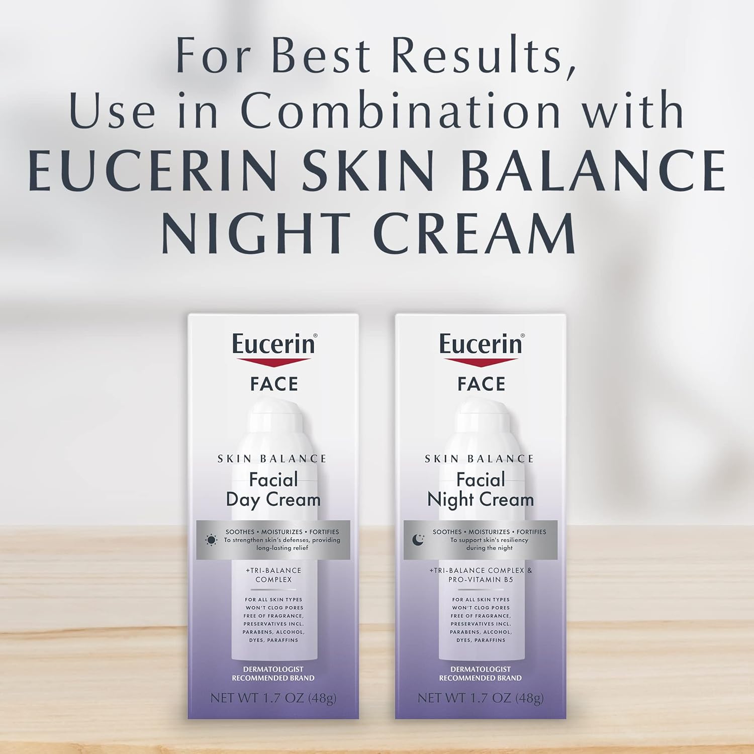 Eucerin Skin Balance Day Cream for Sensitive Skin, 1.7 Oz A198191
