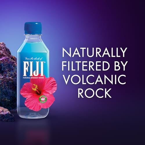 FIJI Natural Artesian Bottled Water 330mL (Pack of 24) V846