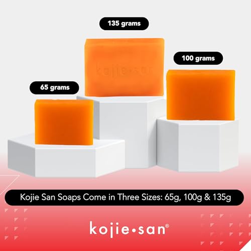 Kojie San Skin and Body Soap with Kojic Acid, Coconut & Tea Tree Oil, 135g A350